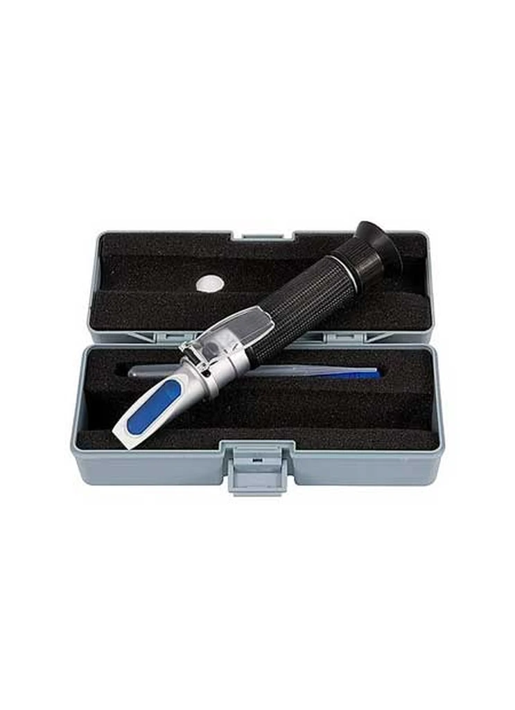 AgroCoba Categoría- SALINÓMETRO MECÁNICO DE MANO PARA MEDIR BAJOS CONTENIDOS DE SAL EN LÍQUIDOS Y EN AGUA (EN PPT = °/OO)